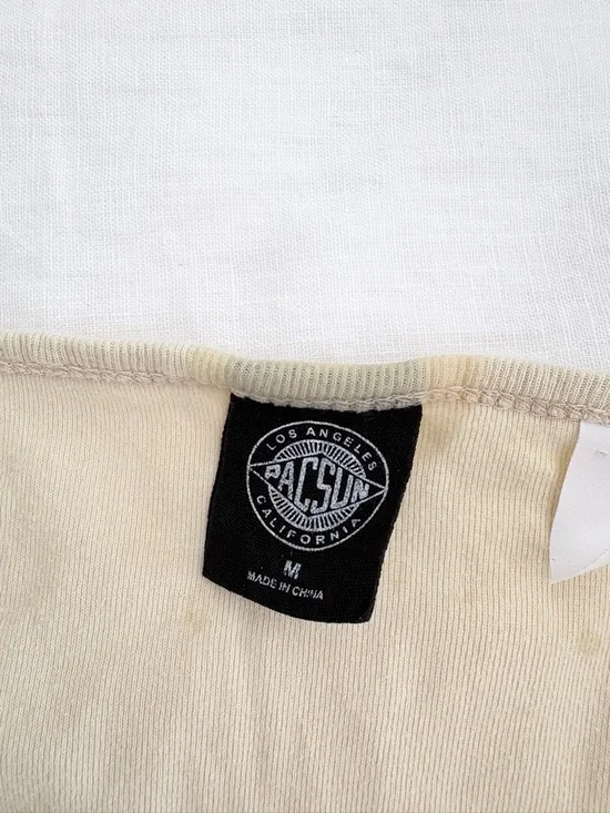 Pacsun Victoria Beach Yellow Tank Top - Picture 3 of 3